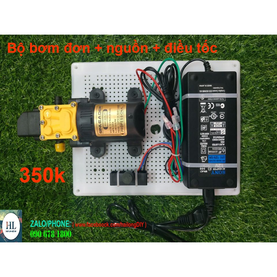 BỘ BƠM ĐƠN SINLEADER + NGUỒN + ĐIỀU TỐC