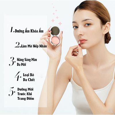 [MỚI VỀ] Lilia Kem dưỡng môi cấp ẩm giảm thâm môi loại bỏ da chết 10g