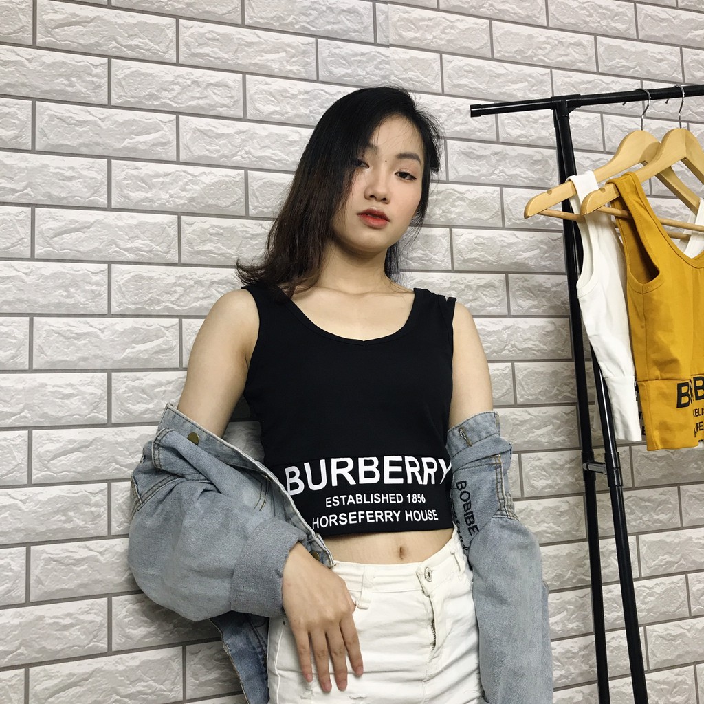 Áo Croptop Nữ Chất Thun Cotton Nặng Động