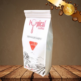 Cà Phê Arabica Cầu Đất - Hạt Cafe Espresso Typical Coffee Acidity 250g