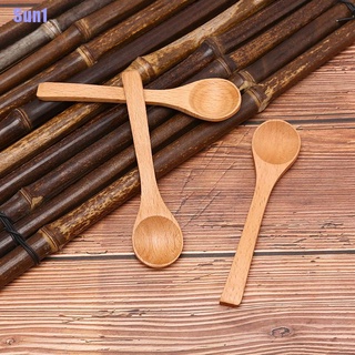 1 Muỗng Gỗ Tre Tròn Uống Trà Cà Phê