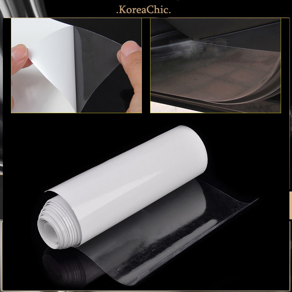 Miếng dán pvc trong suốt 3m bảo vệ chống trầy xước cho xe hơi