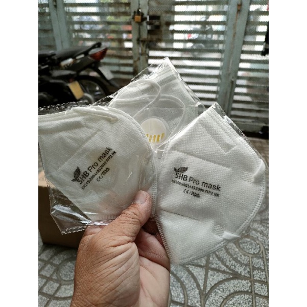 Khẩu trang N95 có Van SHB Pro Mask. 5 lớp, hộp/10 chiếc