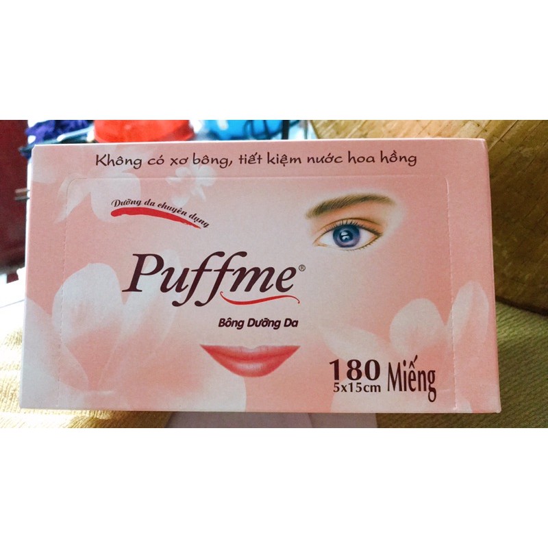 Bông Puffme dưỡng da180