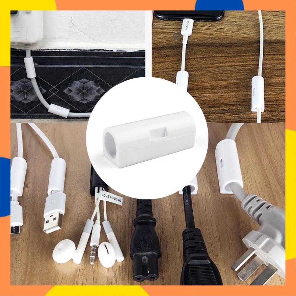 Nẹp Dây Điện Dán Tường Keo Nano Siêu Dính Thế Hệ Mới , Kẹp Dây Điện Cố Định an toàn tiện lợi dễ lắp đặt K110