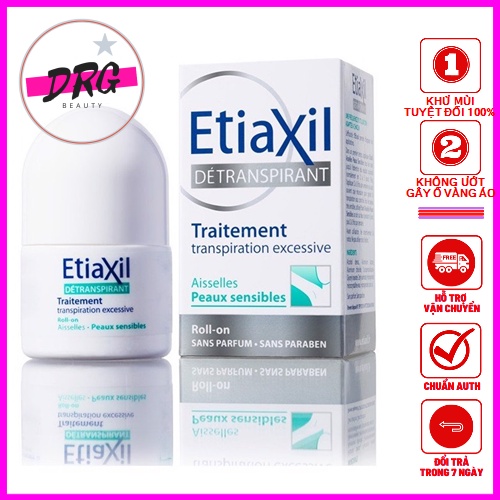 Lăn khử mùi, ngăn mồ hôi ETIAXIL 15ml Pháp.