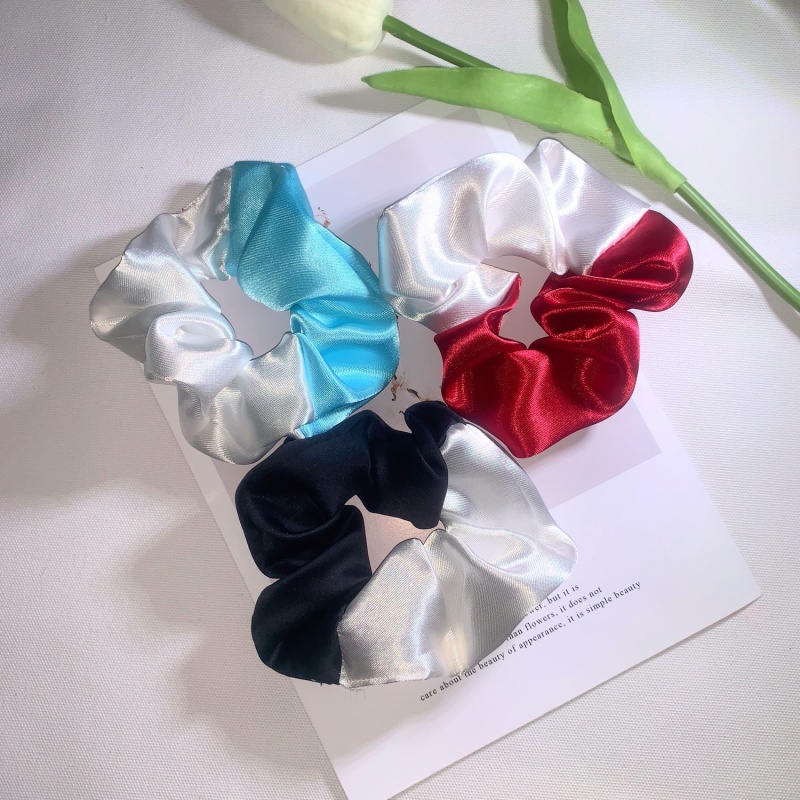 Buộc Tóc Scrunchies  Cột Tóc Scrunchies Phi Bóng N18
