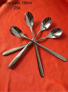 Muỗng inox 304 19cm (10 cái)
