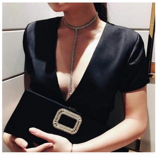 Chocker đá nhân tạo - choker đá nhân tạo