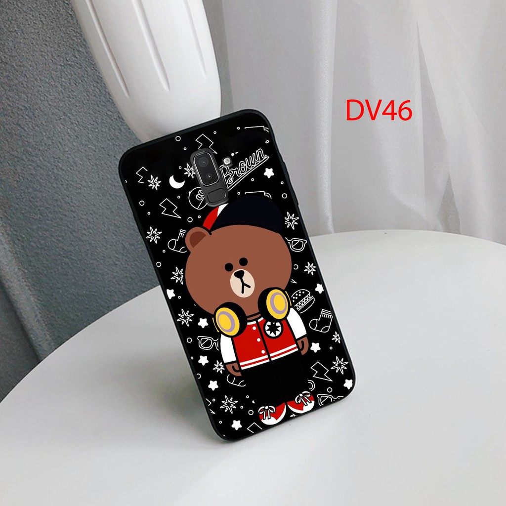 ỐP LƯNG SAMSUNG J8 - SAMSUNG J6 IN HÌNH GẤU CUTE