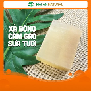 Soap cám gạo sữa tươi handmade mai an diy