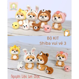 [Len chọc có hướng dẫn] Bộ KIT Shiba vui vẻ 3