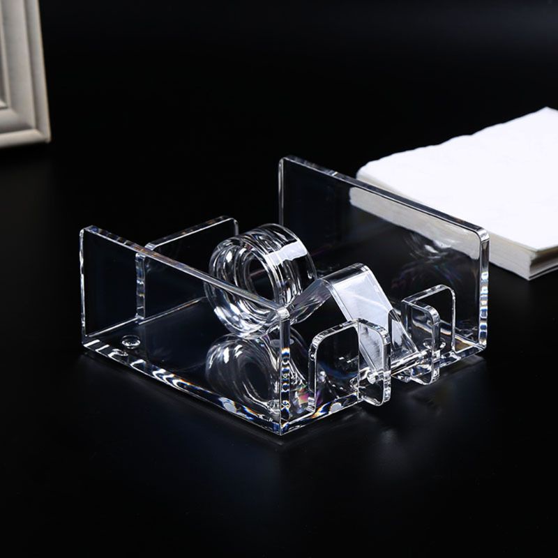 Hộp Đựng Khăn Giấy Hình Vuông Bằng Acrylic Trong Suốt