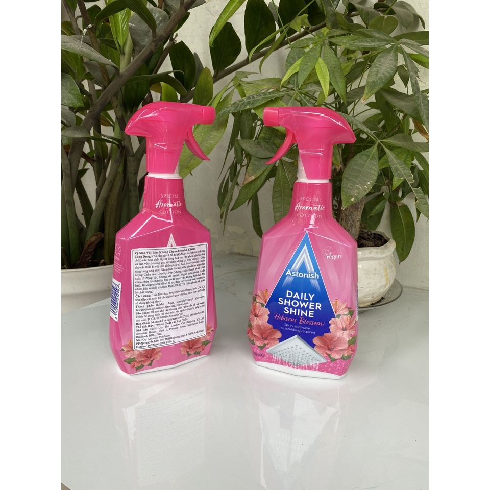 Bình xịt vệ sinh vòi tắm không chạm Astonish C3430