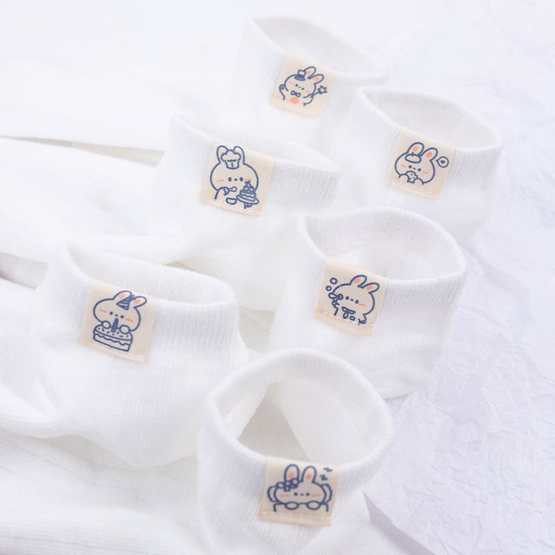 Tất nữ cổ ngắn họa tiết gấu siêu đáng yêu - T064