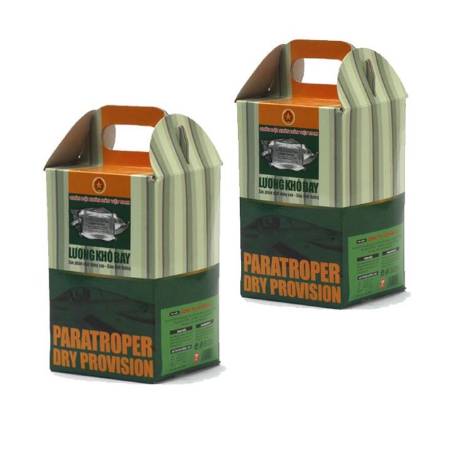 Hộp 10 Phong Lương Khô Bay Quân Đội 1kg
