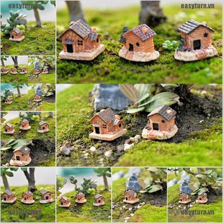 3 Mô hình ngôi nhà mini trang trí sân vườn đẹp mắt 
