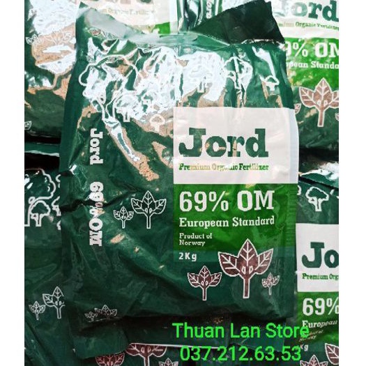 Phân Hữu Cơ Tan Chậm Jord Nauy Saiva gói 2kg
