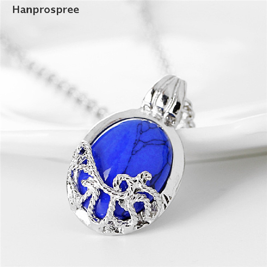 Hanprospree > Vòng cổ Lapis Lazuli Mặt Phim The Vampire Diaries Katherine Thời Trang Chống Ánh Sáng