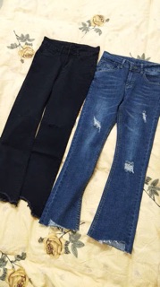 Quần jeans ống loe rách ulzzang (ẢNH THẬT Ở CUỐI)