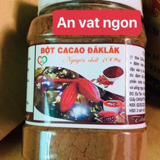 500gr Bột cacao nguyên chất đắk Lắk.