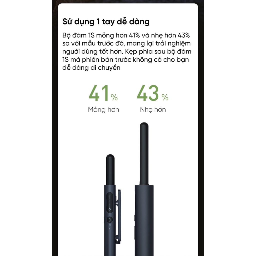 [Mã 159ELSALE hoàn 7% xu đơn 300K] Bộ đàm Xiaomi Walkie Talkie 1S