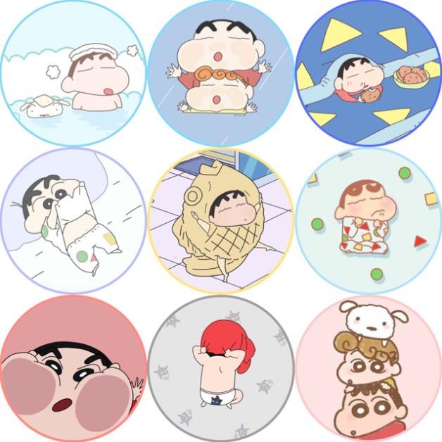 SHIN Giá đỡ điện thoại popsocket shin nosuke cậu bé bút chì