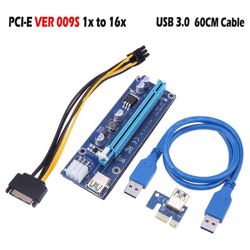 Card Mở Rộng Ver009S Usb 3.0 Pci-E 1x 4x 8x 16x