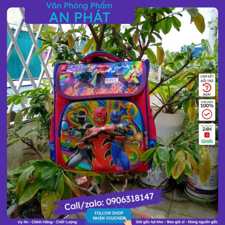 ⚡Vpp giá tốt, sỉ⚡ Ba lô học sinh, cặp chống gù siêu nhẹ chống gù lưng cho bé trai cấp 1 hình nổi - VPP An Phát