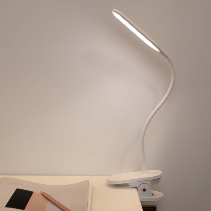 Đèn LED để bàn uốn dẻo tích hợp kẹp đa năng Remax RL-LT19