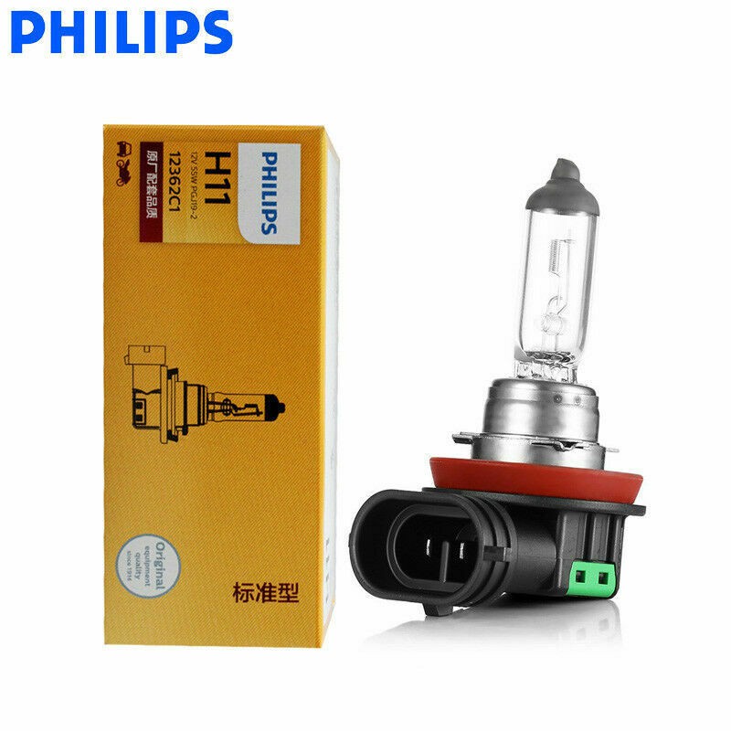 Bóng Đèn Pha Chân H4 H3 H1 H7 H11 Philips 12V 55W Dùng Cho Xe Ô Tô