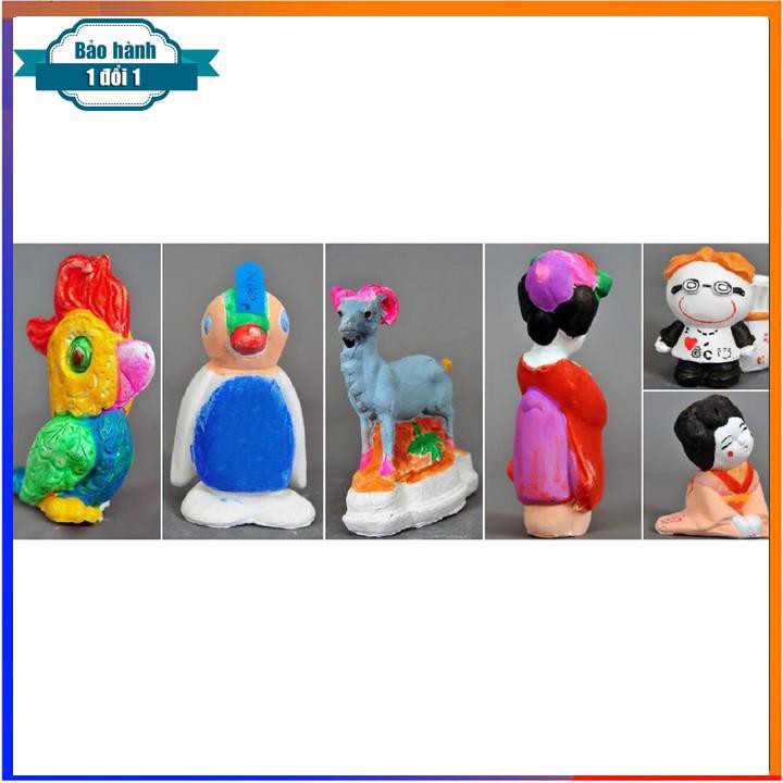 [ Gía siêu rẻ ] BỘ TÔ TƯỢNG 10 HÌNH TẶNG MẦU, CHỔI ALS