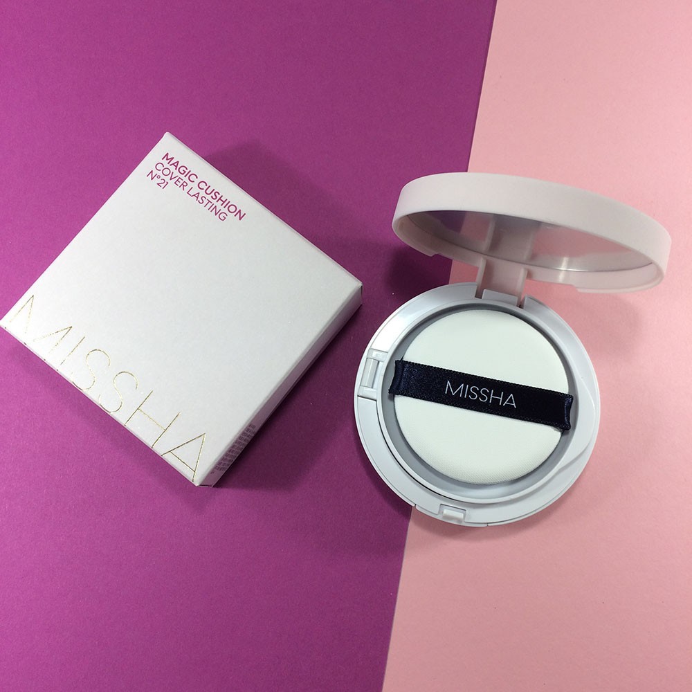 Phấn Nước Che Phủ Hoàn Hảo, Kiềm Dầu, Lâu Trôi Missha Magic Cushion Cover Lasting SPF50+ PA+++ | BigBuy360 - bigbuy360.vn