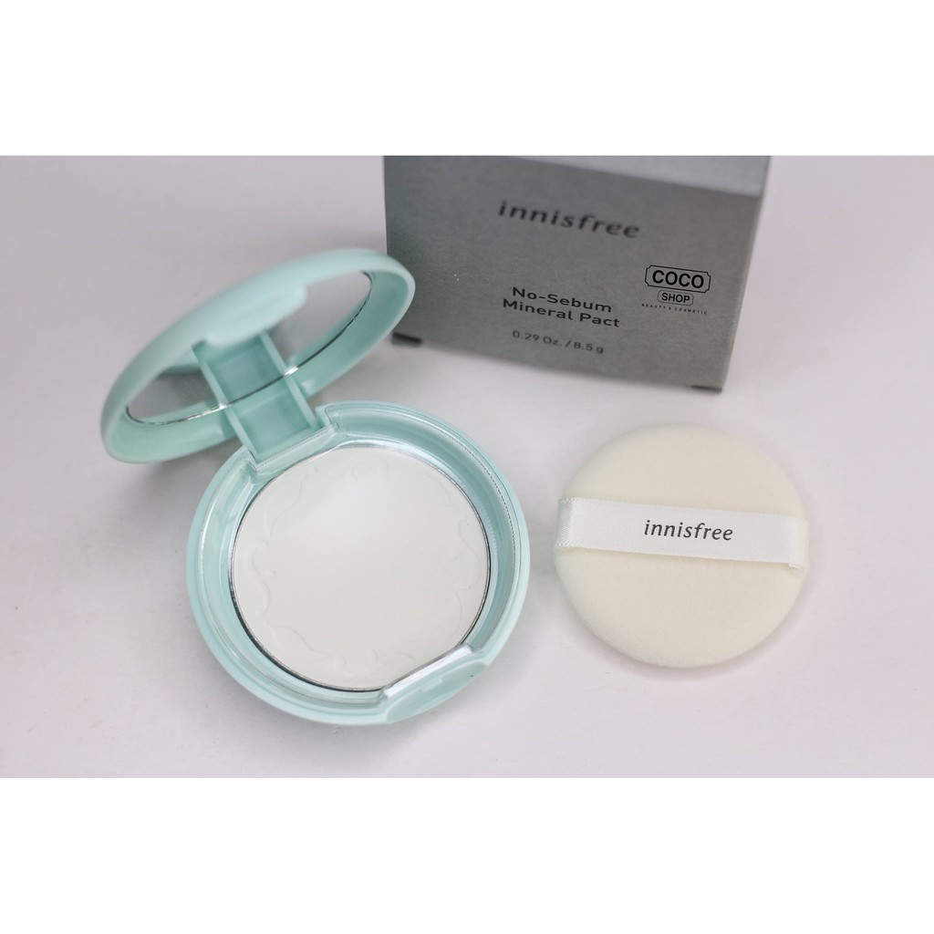 Phấn Phủ kiềm dầu Innisfree No Sebum Mineral Pact | BigBuy360 - bigbuy360.vn