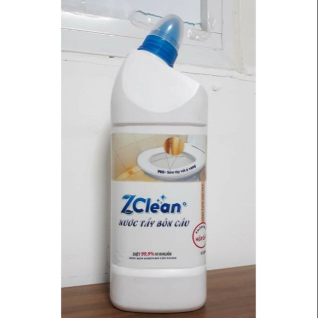 NƯỚC SIÊU TẨY BỒN CẦU Ố VÀNG ZCLEAN