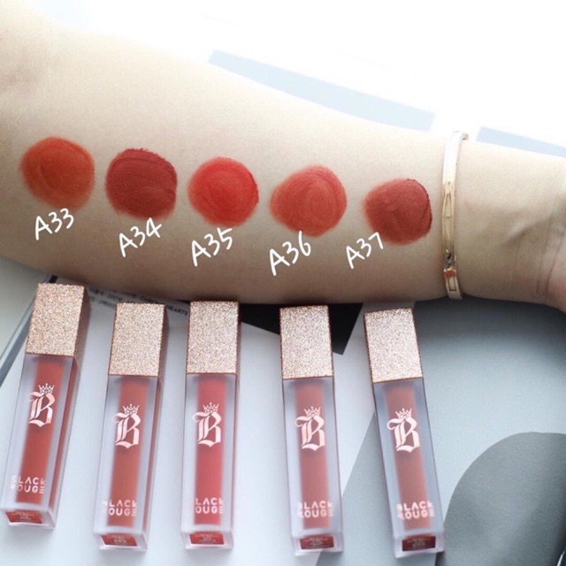 Son Kem Lỳ Black Rouge Air Fit Velvet Tint Version 7 - Velvet Crown