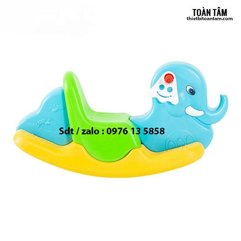 Bập Bênh con voi - Bán Bập Bênh Hình Thú Giá Rẻ Cho Bé