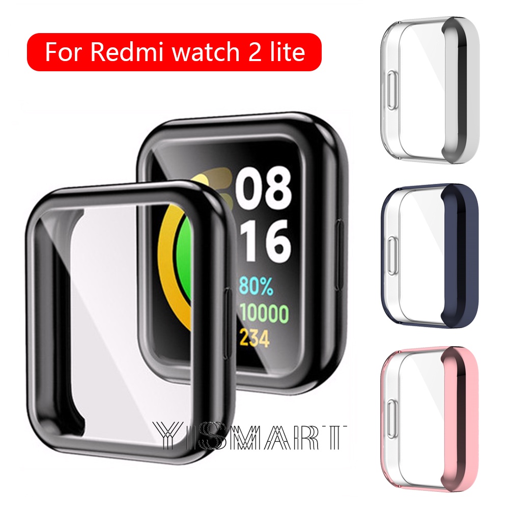 Ốp Bảo Vệ Màn Hình Đồng Hồ Bằng TPU Mềm Trong Suốt Cho Redmi Watch 2 Lite/Redmi Watch 2lite
