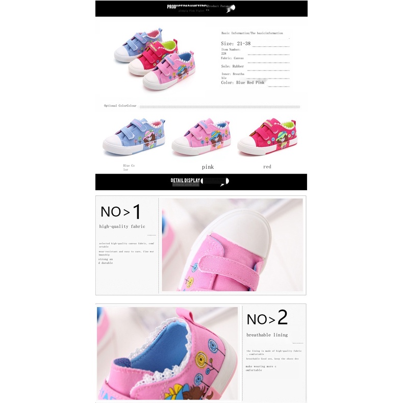 Giày Vải canvas Thoáng Khí Phong Cách Hàn Quốc Thời Trang Xuân Thu Mới 2022 Cho Bé Gái