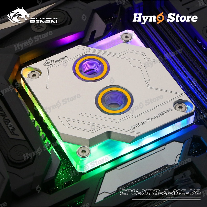 Block CPU Intel Bykski CPU-XPR-A-MC-V3 ARGB Tản nhiệt nước custom - Hyno Store
