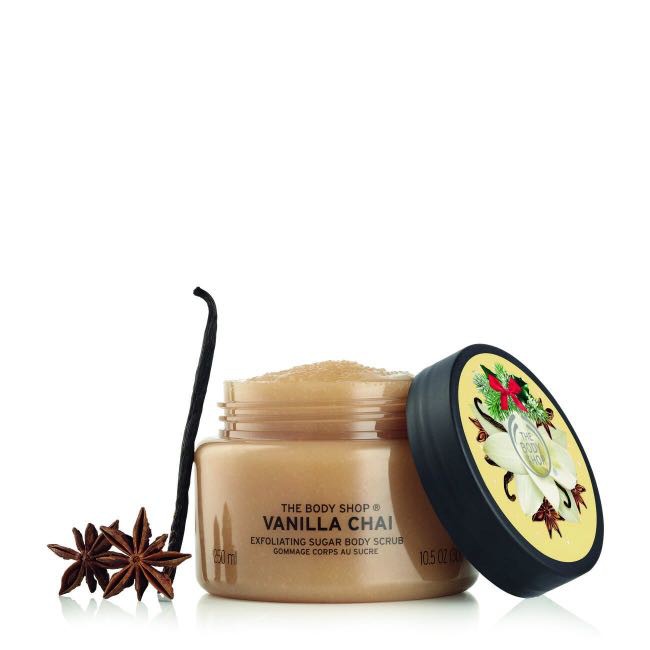 Tẩy tế bào chết The body shop Vanilla Chai Exfoliating Sugar Bodyscrub 250ml _ hàng chính hãng authentic Anh