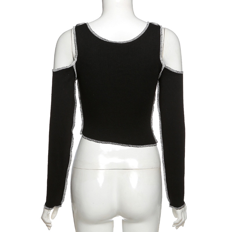 Áo croptop TODOBLACK phong cách gothic thời trang mùa thu cho nữ