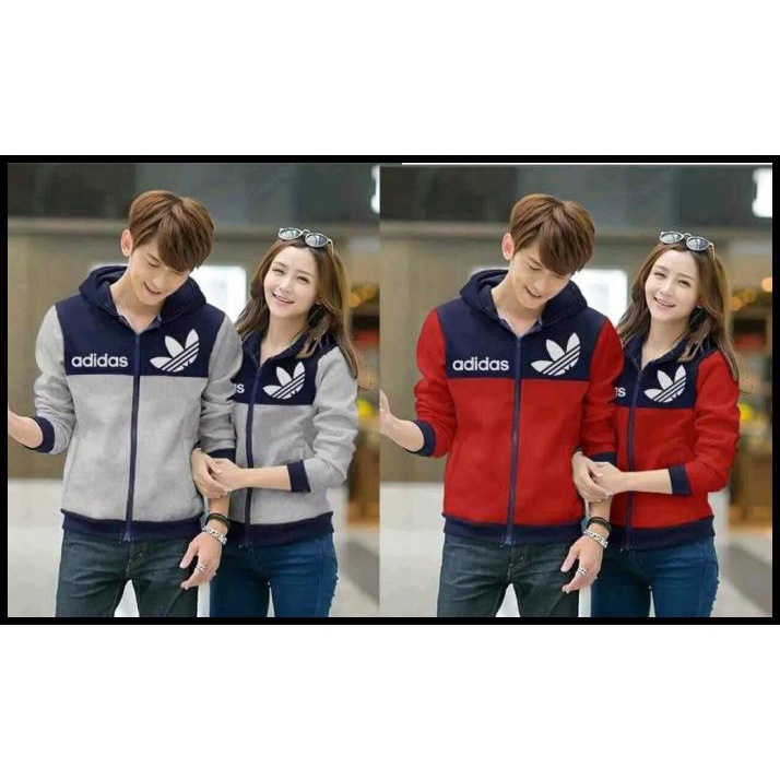 Áo Khoác Cặp Đôi Adidas - Hodie Cardigan Mới