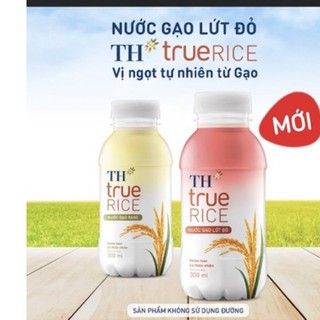 1 chai nước gạo rang/gạo lứt đỏ của TH TRUE MILK 300ml