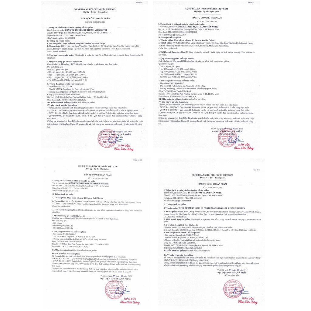 Sữa Tăng Cơ Rule1 Protein 5lbs - Hàng chính hãng