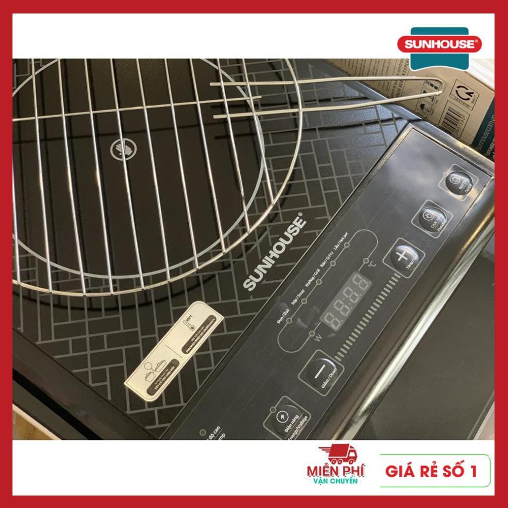 Bếp hồng ngoại đơn Sunhouse SHD6011, bếp hồng ngoại Sunhouse SHD6011, mặt bếp siêu bền
