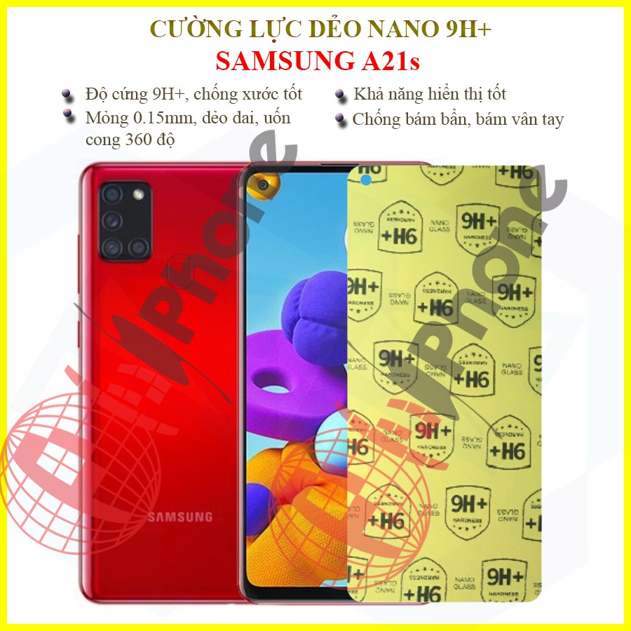 Dán cường lực dẻo nano Samsung Galaxy A21s
