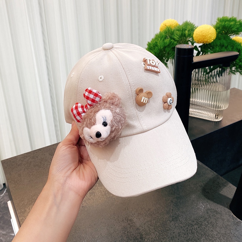 Nón Bóng Chày Cotton Nguyên Chất 2022 Phong Cách Hoạt Hình Hàn Quốc Dành Cho Trẻ Em