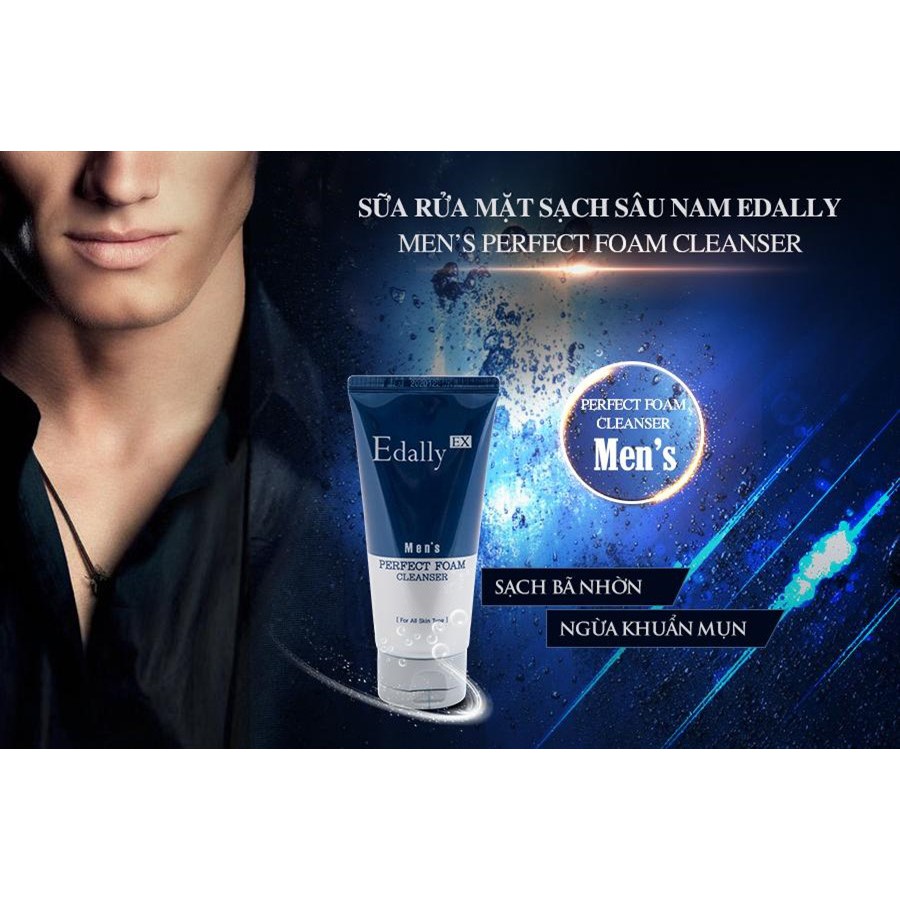 SỮA RỬA MẶT SẠCH SÂU CHO NAM EDALLY