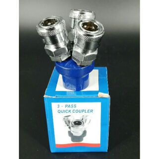 Bộ Đầu Nối Nhanh Máy Nén Khí Chia 2-Chia 3